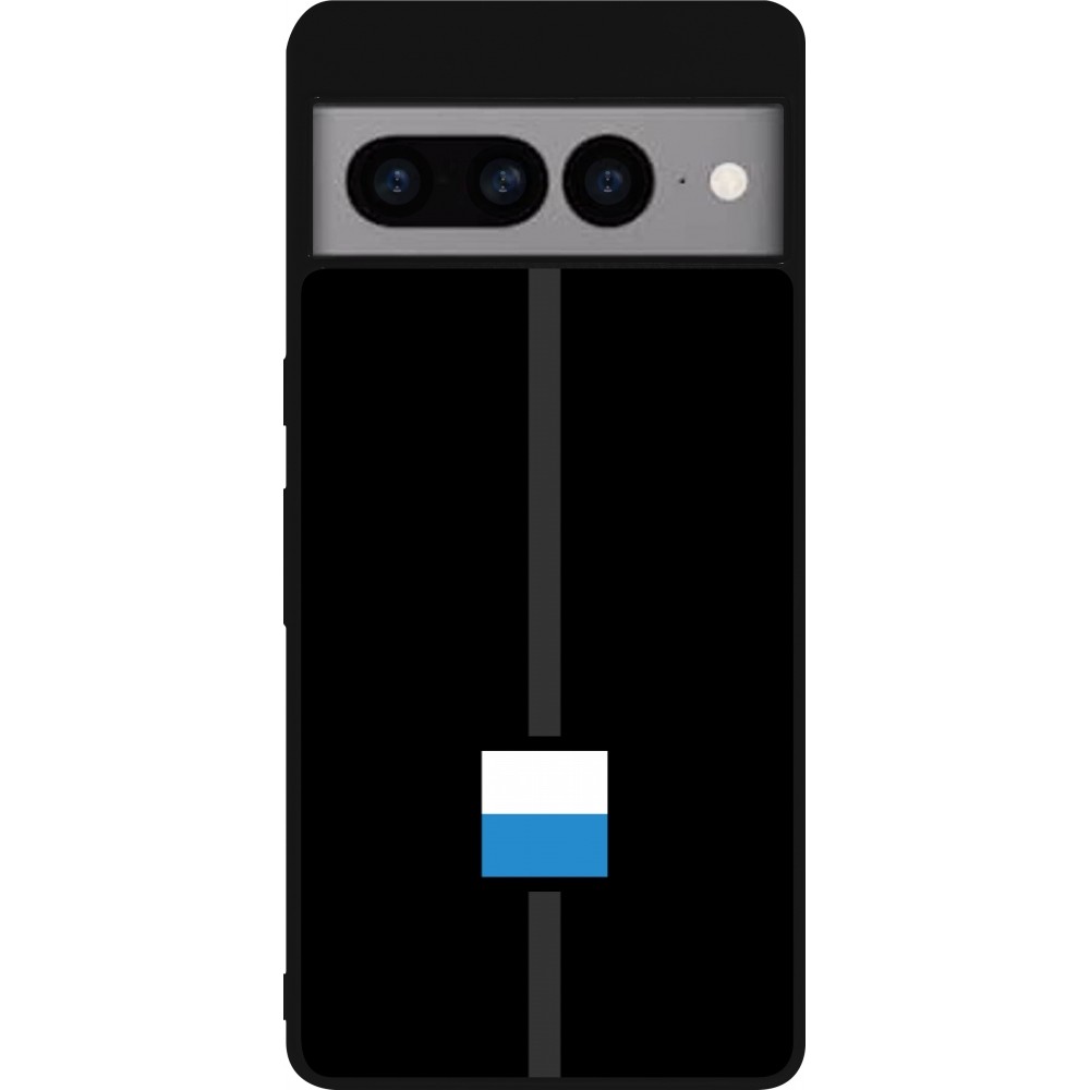 Google Pixel 7 Pro Case Hülle - Silikon schwarz Kanton LU schwarz