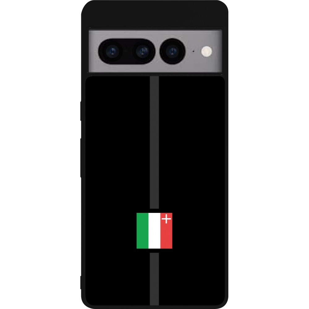 Google Pixel 7 Pro Case Hülle - Silikon schwarz Kanton NE schwarz