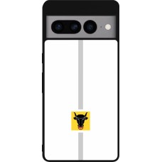 Google Pixel 7 Pro Case Hülle - Silikon schwarz Kanton UR weiss