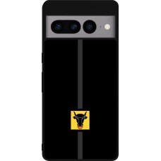 Google Pixel 7 Pro Case Hülle - Silikon schwarz Kanton UR schwarz