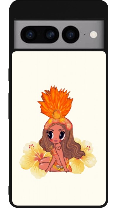 Google Pixel 7 Pro Case Hülle - Silikon schwarz Karol G Tropicoqueta