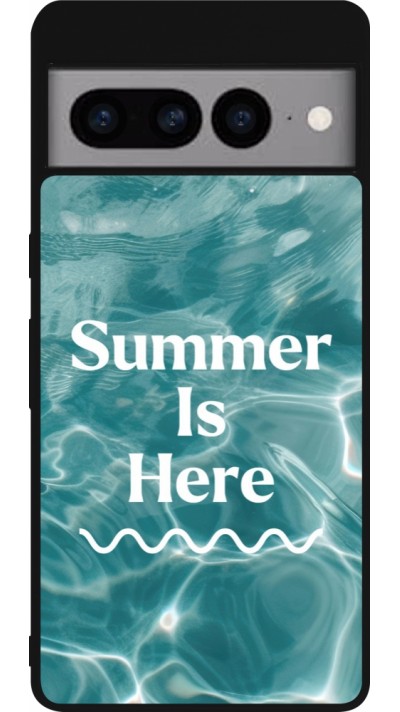 Coque Google Pixel 7 Pro - Silicone rigide noir Summer 2025 Summer is here