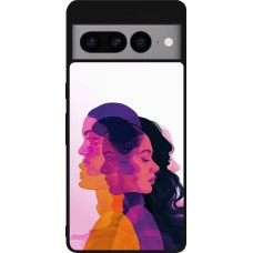 Google Pixel 7 Pro Case Hülle - Silikon schwarz Womens day 2026 10