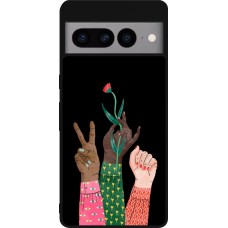 Google Pixel 7 Pro Case Hülle - Silikon schwarz Womens day 2026 2