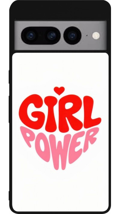 Coque Google Pixel 7 Pro - Silicone rigide noir Womens day 2026 6