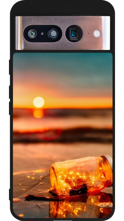 Google Pixel 8 Case Hülle - Silikon schwarz Summer 2021 16