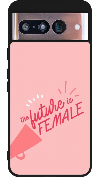 Google Pixel 8 Case Hülle - Silikon schwarz Womens day 2026 4