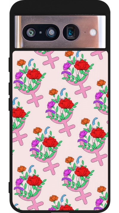 Google Pixel 8 Case Hülle - Silikon schwarz Womens day 2026 7