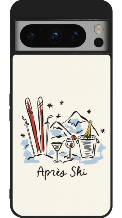 Google Pixel 8 Pro Case Hülle - Silikon schwarz After the sky 2026