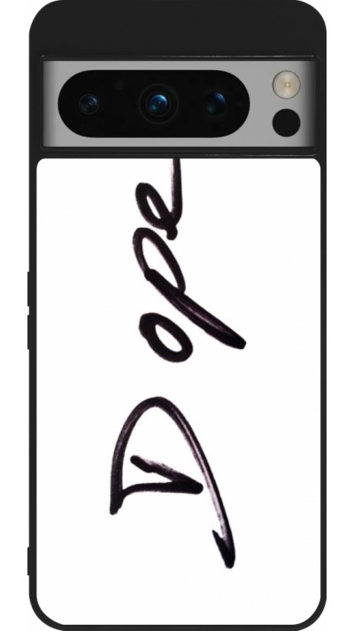 Coque Google Pixel 8 Pro - Silicone rigide noir Dope