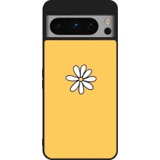 Google Pixel 8 Pro Case Hülle - Silikon schwarz Easter 2023 daisy