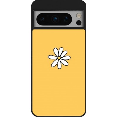 Google Pixel 8 Pro Case Hülle - Silikon schwarz Easter 2023 daisy