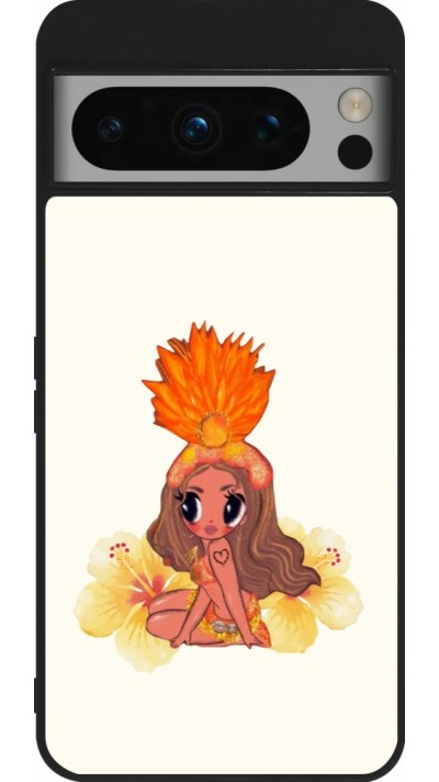 Coque Google Pixel 8 Pro - Silicone rigide noir Karol G Tropicoqueta