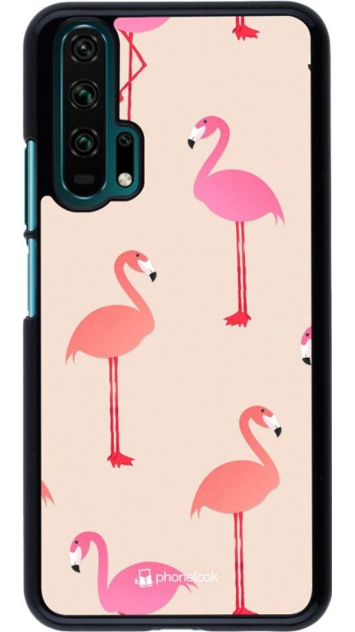 Hülle Honor 20 Pro - Pink Flamingos Pattern