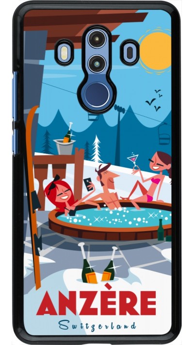 Huawei Mate 10 Pro Case Hülle - Anzère Mountain Jacuzzi