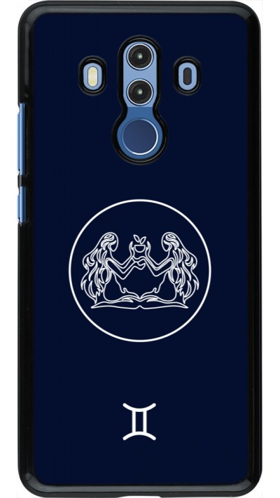 Huawei Mate 10 Pro Case Hülle - Astrologie Zwillinge