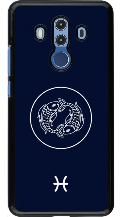 Huawei Mate 10 Pro Case Hülle - Astrologie Fische