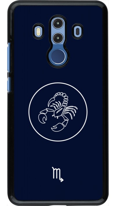 Huawei Mate 10 Pro Case Hülle - Astrologie Skorpion