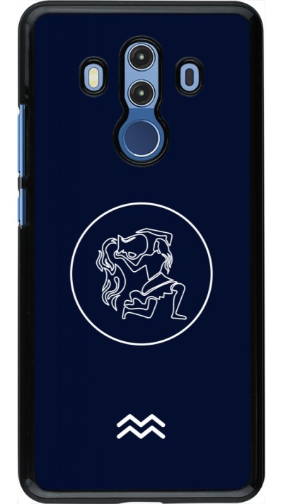 Huawei Mate 10 Pro Case Hülle - Astrologie Wassermann
