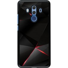 Hülle Huawei Mate 10 Pro - Black Red Lines