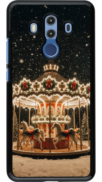 Huawei Mate 10 Pro Case Hülle - Christmas 25 Carousel