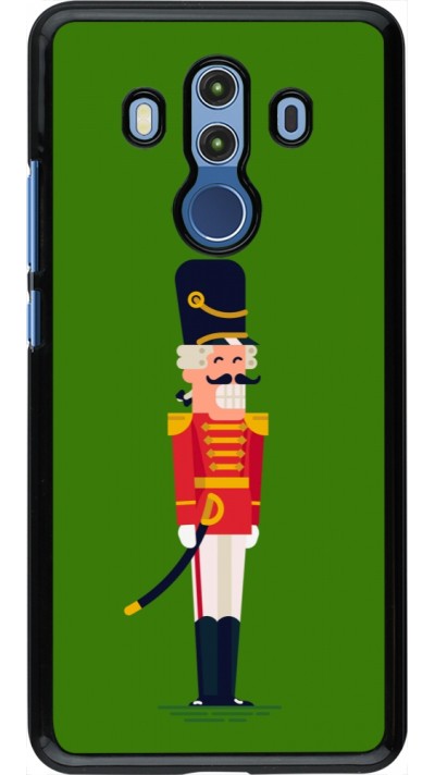 Huawei Mate 10 Pro Case Hülle - Christmas 25 Nutcracker Green