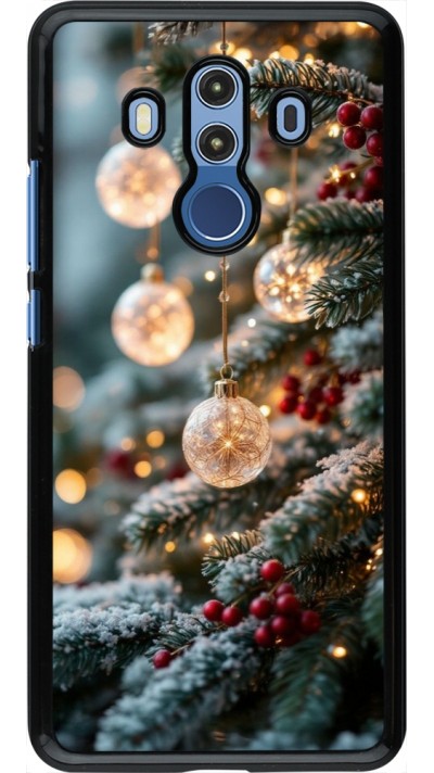 Huawei Mate 10 Pro Case Hülle - Christmas 25 Xmas Decorated Tree