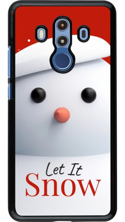 Huawei Mate 10 Pro Case Hülle - Christmas 25 Xmas Snowman