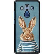 Huawei Mate 10 Pro Case Hülle - Easter 2026 Rabbit navy