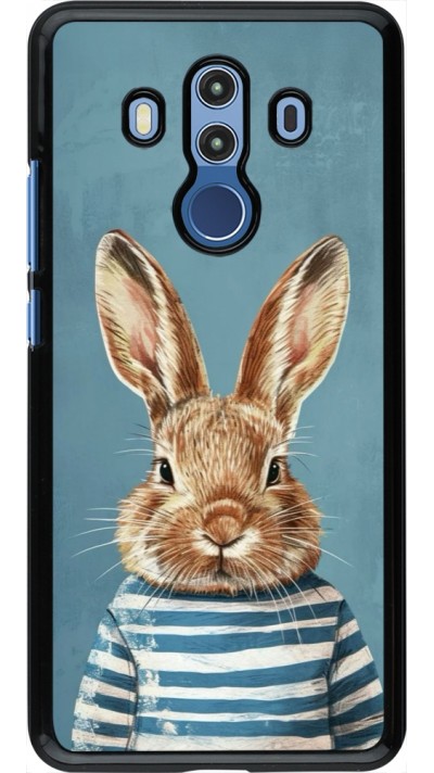 Huawei Mate 10 Pro Case Hülle - Easter 2026 Rabbit navy