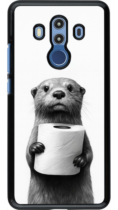 Huawei Mate 10 Pro Case Hülle - Otter Toilettenpapier