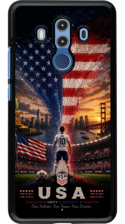 Huawei Mate 10 Pro Case Hülle - Fussball Vereinigten Staaten splash 2026
