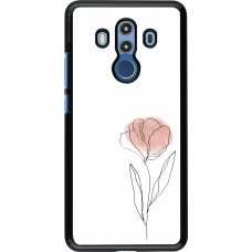 Huawei Mate 10 Pro Case Hülle - Spring 23 minimalist flower