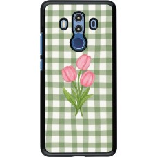 Huawei Mate 10 Pro Case Hülle - Green vichy tulips 2026