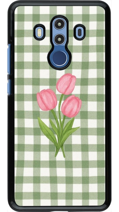 Huawei Mate 10 Pro Case Hülle - Green vichy tulips 2026