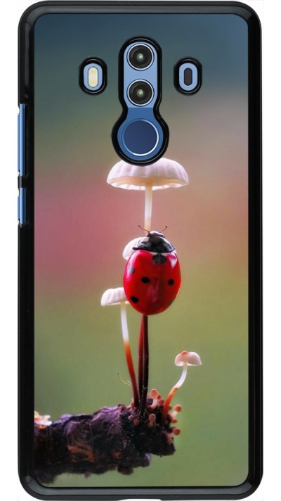 Huawei Mate 10 Pro Case Hülle - Ladybird on a mushroom 2026