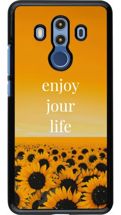Huawei Mate 10 Pro Case Hülle - Summer 2025 Enjoy your life