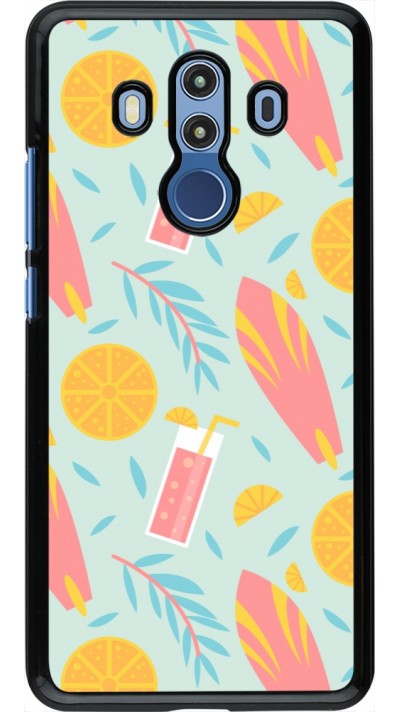 Huawei Mate 10 Pro Case Hülle - Summer 2025 Pattern citron