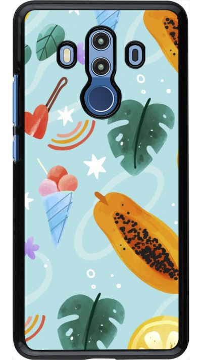 Huawei Mate 10 Pro Case Hülle - Summer 2025 Pattern papaya