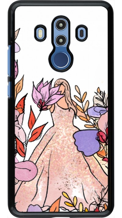 Huawei Mate 10 Pro Case Hülle - Taylor Swift Sketch - White