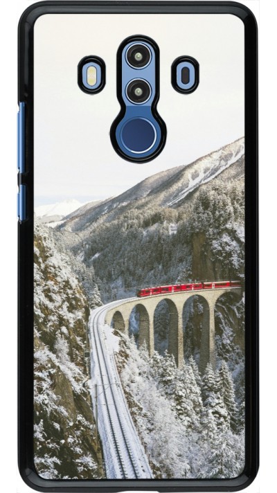 Huawei Mate 10 Pro Case Hülle - Winter 25 Winter polar express
