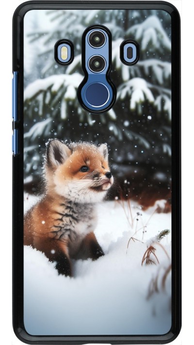 Huawei Mate 10 Pro Case Hülle - Weihnachten 2023 Fuechslein Tanne