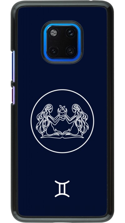 Huawei Mate 20 Pro Case Hülle - Astrologie Zwillinge