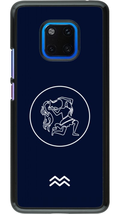 Huawei Mate 20 Pro Case Hülle - Astrologie Wassermann
