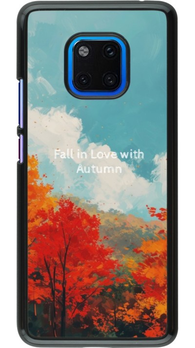 Huawei Mate 20 Pro Case Hülle - Autumn 25 Fall in love