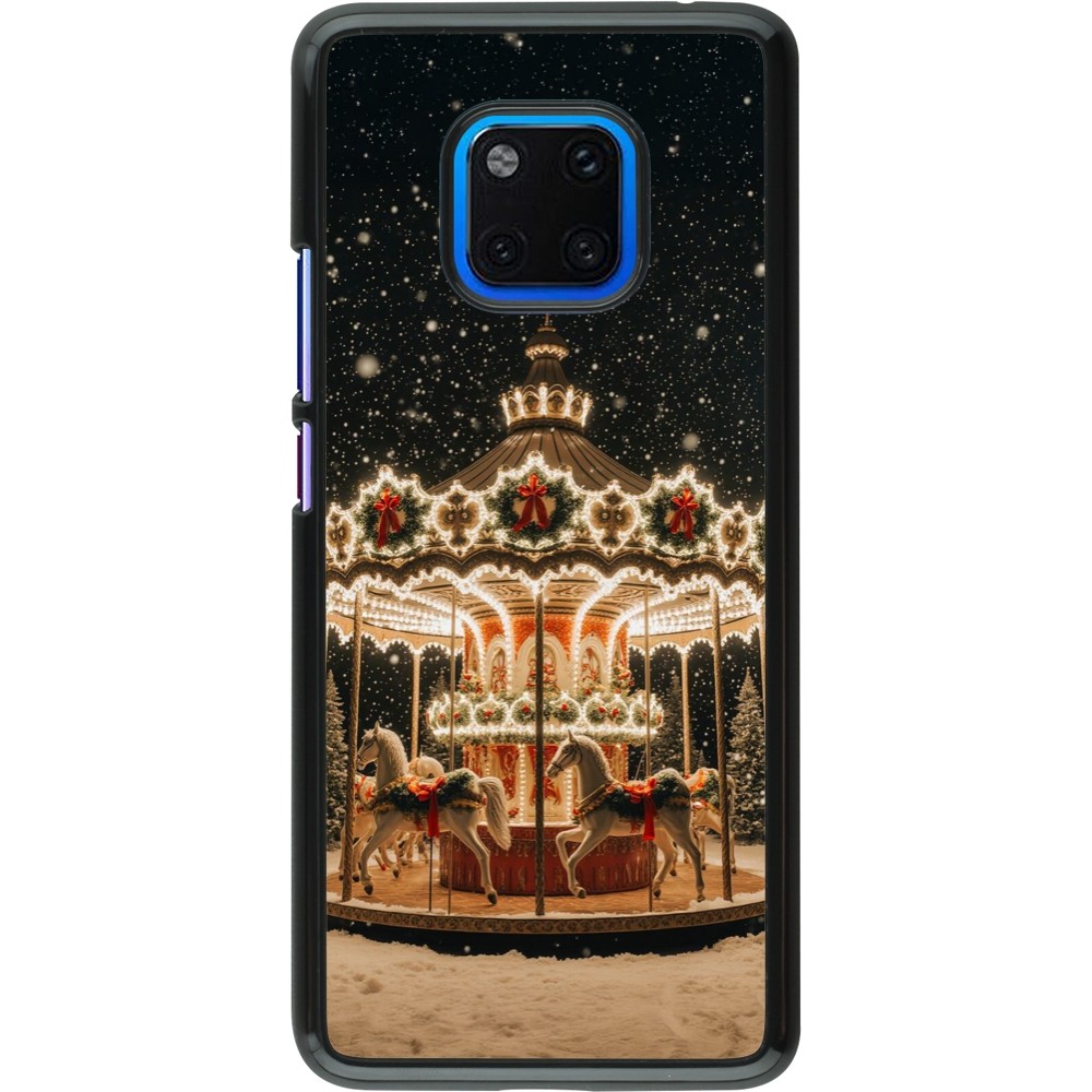 Huawei Mate 20 Pro Case Hülle - Christmas 25 Carousel