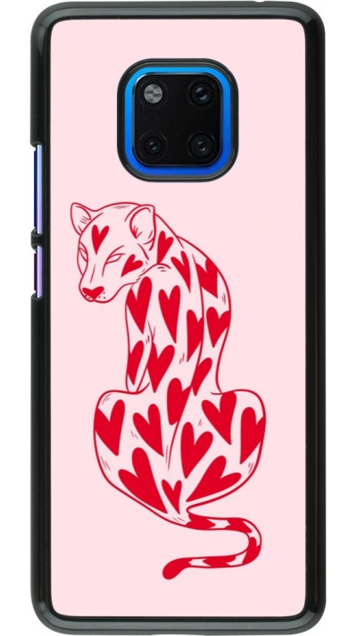 Huawei Mate 20 Pro Case Hülle - Leopard with hearts 2026