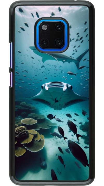 Huawei Mate 20 Pro Case Hülle - Manta Lagune Reinigung