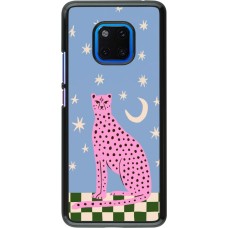 Huawei Mate 20 Pro Case Hülle - Pink leopard with stars 2026