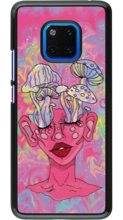 Coque Huawei Mate 20 Pro - Psychedelic pink mushroom